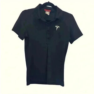 Tesla Women’s Athletic Polo Shirt | Black | SZ XS